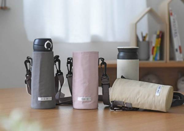 シンプルなステンレボトルを通学水筒に。傷や汚れを守る「クッカヤプーの水筒カバー」[PR]