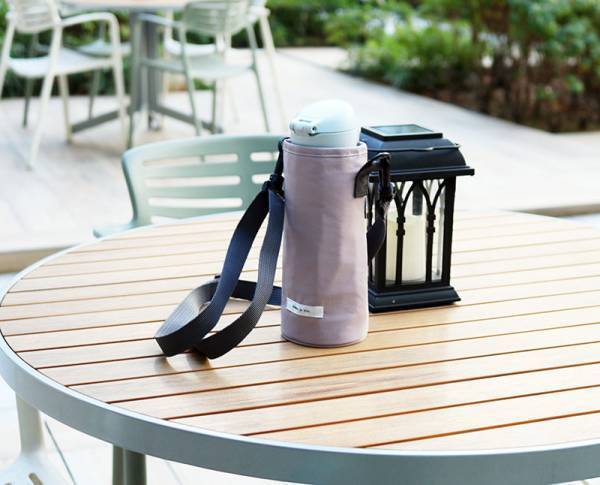 シンプルなステンレボトルを通学水筒に。傷や汚れを守る「クッカヤプーの水筒カバー」[PR]