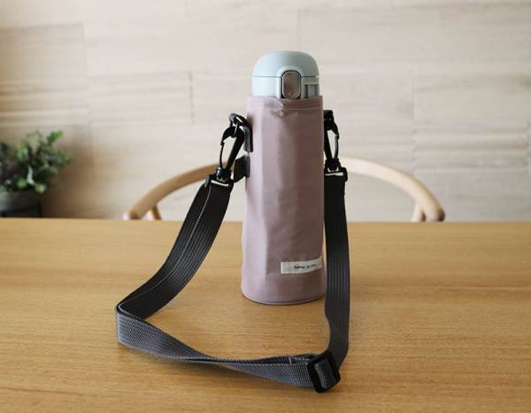 シンプルなステンレボトルを通学水筒に。傷や汚れを守る「クッカヤプーの水筒カバー」[PR]