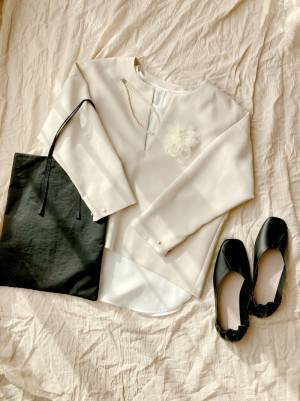 折りたたまないからサッと履ける、マニッシュな携帯シューズ【インスタグラマーさんのもの選び】[PR]