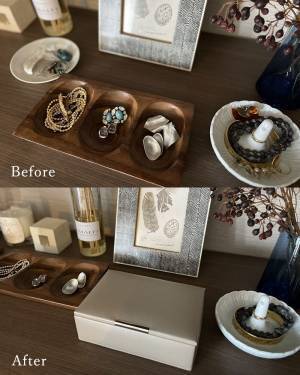 私だけの特別な宝箱。開く度に気分が上がるアクセサリーケース。アンジェスタッフに使用感聞きました。[PR]