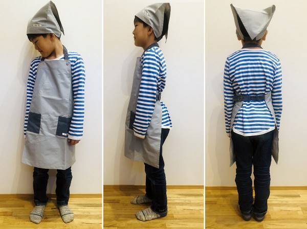 おままごとから園イベント、小学校使いまで。高学年まで長く使える「kukka ja puuキッズエプロン」[PR]