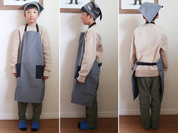 おままごとから園イベント、小学校使いまで。高学年まで長く使える「kukka ja puuキッズエプロン」[PR]