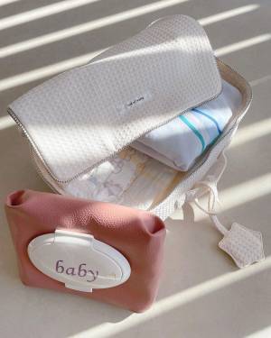 クッカヤプー大人気おむつポーチシリーズにワッフル素材が新登場！音が鳴る星のモチーフにベビーたちも夢中です[PR]