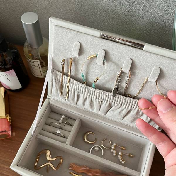 アクセサリーをたくさん持っていない人にこそ使いやすい「bon momentアクセサリーケース」スタッフの活用方法をご紹介[PR]