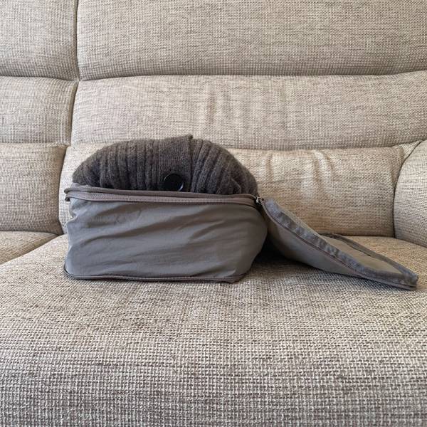 旅行や帰省のかさばる荷物を簡単圧縮！ 「トラベルポーチ」スタッフ活用術