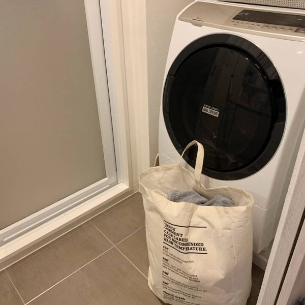 夫婦2人のランドリーボックスにぴったり！ たっぷり入るのに軽い、丸洗いもできるトートバッグ[PR]