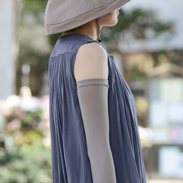 紫外線は4月から急上昇！サラリ快適「シルク混アームカバー」で日焼け対策はじめよう[PR]