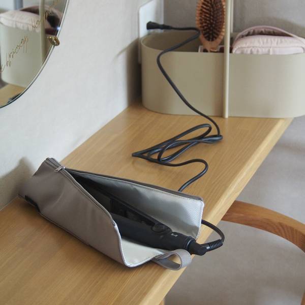 【待望の再入荷】理想のヘアアイロン収納見つけた！インスタグラマーさん愛用多数のbon moment耐熱ヘアアイロンポーチ[PR]