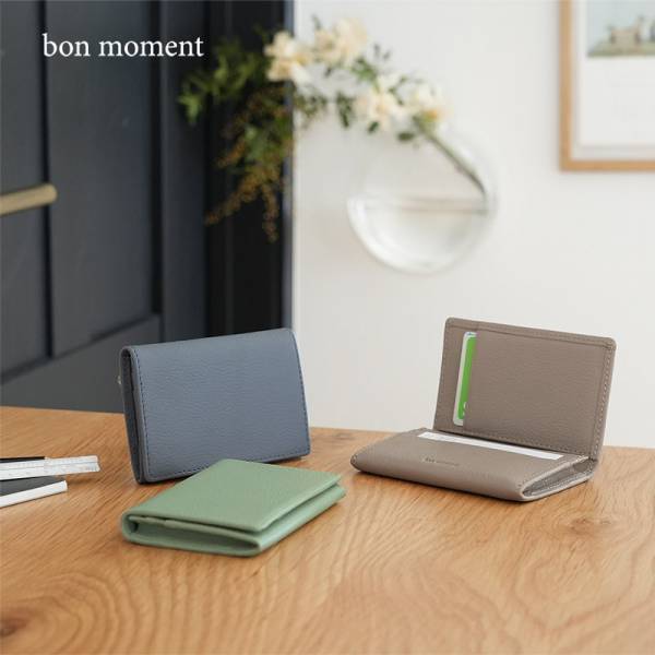 春はファッション小物もアップデートを。シンプルで使い勝手の良い「bom moment 本革 名刺入れ」[PR]
