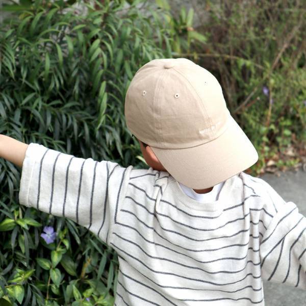 キャップに憧れるお年頃キッズからジュニアサイズキッズまで。日よけタレ付きキッズキャップ新登場！[PR]