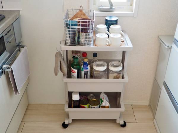 家中で大活躍！キッチン、子ども用品etc、わが家で「マルチワゴン」を使ってみました[PR]