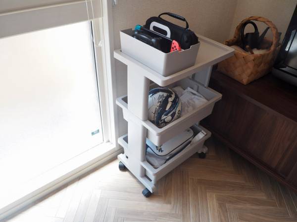 家中で大活躍！キッチン、子ども用品etc、わが家で「マルチワゴン」を使ってみました[PR]