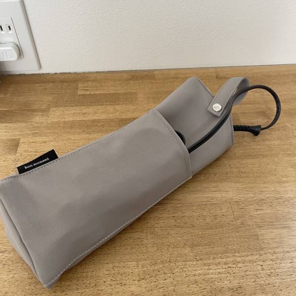 「熱々のまましまえる」で朝の身支度スムーズ化！ボンモマン耐熱ヘアアイロンポーチの、愛用インスタグラマーさん使用レポ第2弾[PR]