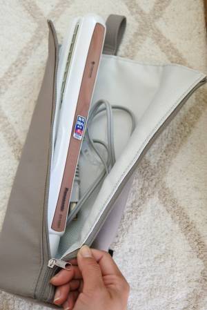 「熱々のまましまえる」で朝の身支度スムーズ化！ボンモマン耐熱ヘアアイロンポーチの、愛用インスタグラマーさん使用レポ第2弾[PR]