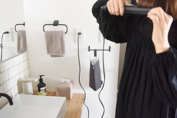 「熱々のまましまえる」で朝の身支度スムーズ化！ボンモマン耐熱ヘアアイロンポーチの、愛用インスタグラマーさん使用レポ第2弾[PR]