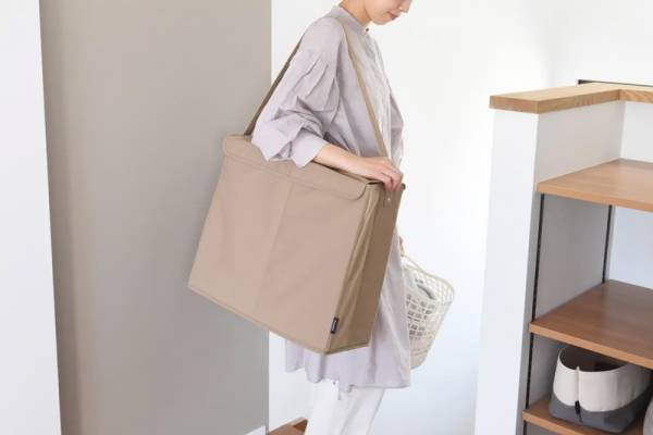 絡まる洗濯ハンガーのお悩み解決！ランドリーグッズをすっきりしまえる、ボンモマンのNEW収納ボックス登場[PR]