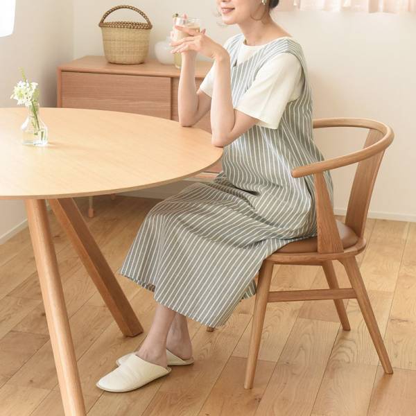 風を通してリラックス。bon moment夏の新作ルームウエアは、爽やかストライプ柄！[PR]