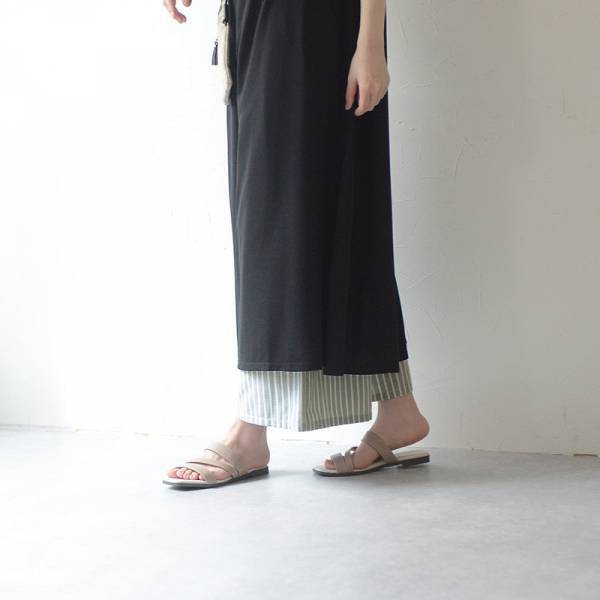 風を通してリラックス。bon moment夏の新作ルームウエアは、爽やかストライプ柄！[PR]