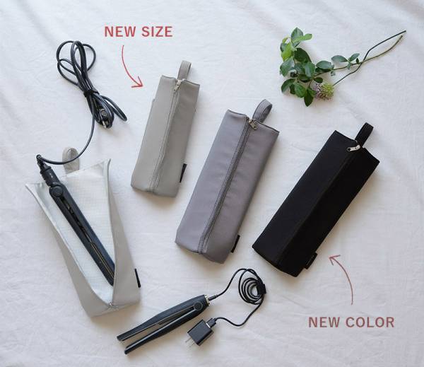 新色＆ショートタイプNEW登場！アツアツアイロンをサッとしまえる「ヘアアイロンポーチ」新作のスタッフ使用レポ[PR]