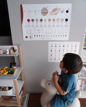 FÖRNE×クッカヤプーがコラボ！知育ポスター「惑星」デザインが登場、スタッフの使い方もご紹介[PR]