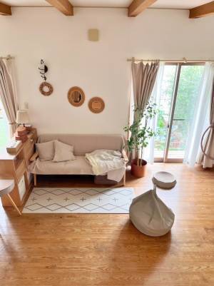 敷きっぱなしでOK！まるでラグのような「ヨガマット」が登場。インスタグラマーさんも早速ご愛用中です♪[PR]