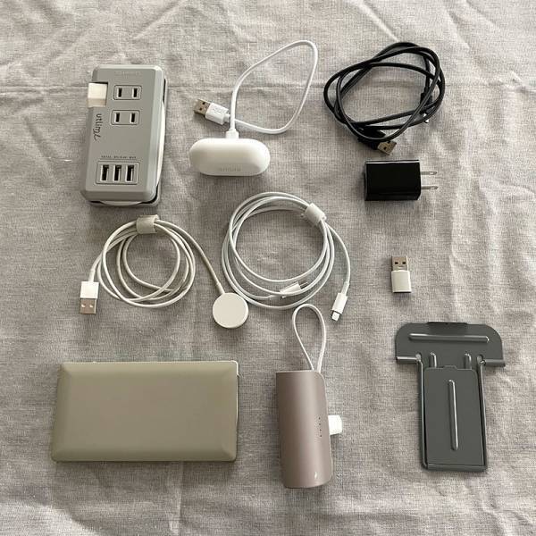 え！これガジェットポーチ？！女性が持ちたくなるキレイめデザインガジェットポーチ登場。スタッフの使用レポ～旅行編[PR]