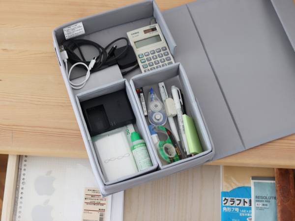 立てて見せ置き＆サッと取り出せる、大人のお道具箱「ツール収納ボックス」。愛用スタッフはこう使っています！[PR]