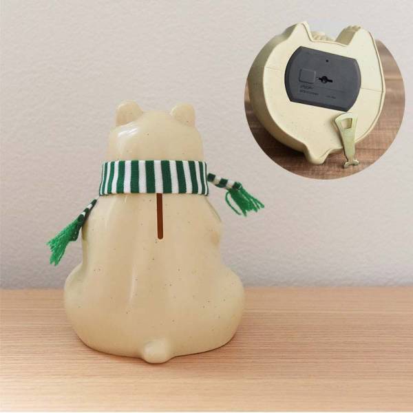 今年こそわが家に！2023年限定カラーが北欧フィンランドから上陸「白くま貯金箱」マフラー付き予約会[PR]