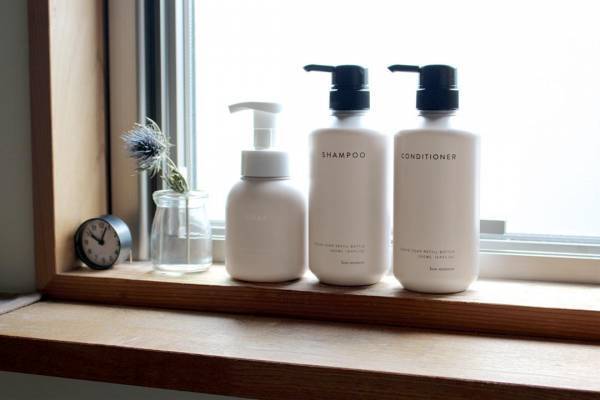 バスルームと洗面台をセンスアップ！インテリアになる「bon moment 詰め替えボトル」[PR]