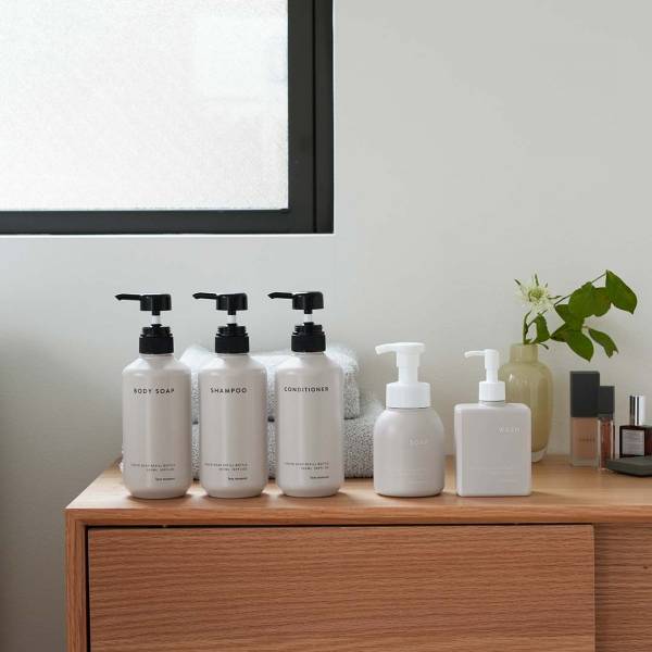バスルームと洗面台をセンスアップ！インテリアになる「bon moment 詰め替えボトル」[PR]