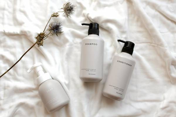 バスルームと洗面台をセンスアップ！インテリアになる「bon moment 詰め替えボトル」[PR]