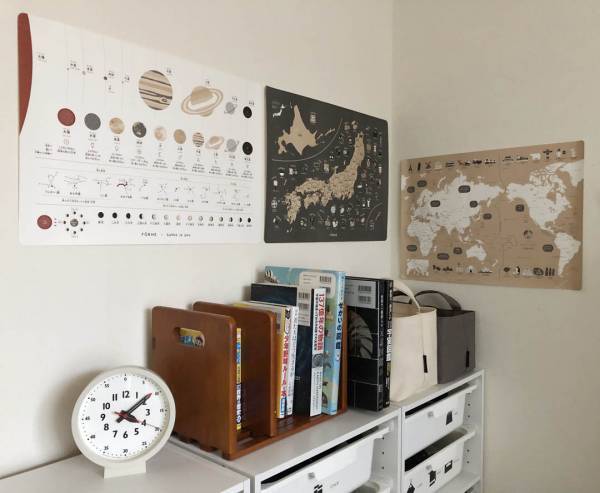 子どもの「好き・知りたい」をもっと育てたい！リビングに飾れる「フォルネ惑星ポスター」スタッフの愛用レポ第2弾[PR]