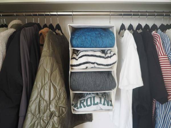 狭いクローゼットに収納が増やせる！ボンモマンから新登場した、「ハンギングラックシリーズ」[PR]