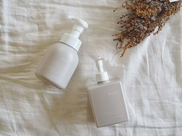 揃えて並べれば統一感アップ！bon momentの「詰め替えボトル」なら、生活感をなくして置ける[PR]