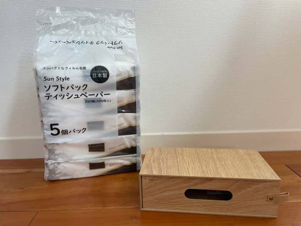 どんなインテリアにも馴染む。職人仕上げが美しい「bon momentの木目調ティッシュケース」[PR]
