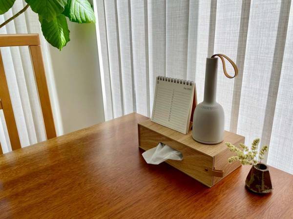 どんなインテリアにも馴染む。職人仕上げが美しい「bon momentの木目調ティッシュケース」[PR]