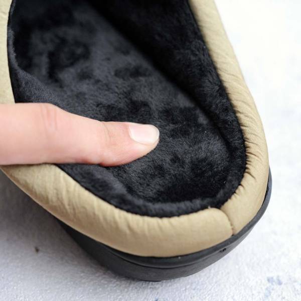 フワッと包み込むあたたかさ。秋冬には秋冬専用のサンダルを[PR]