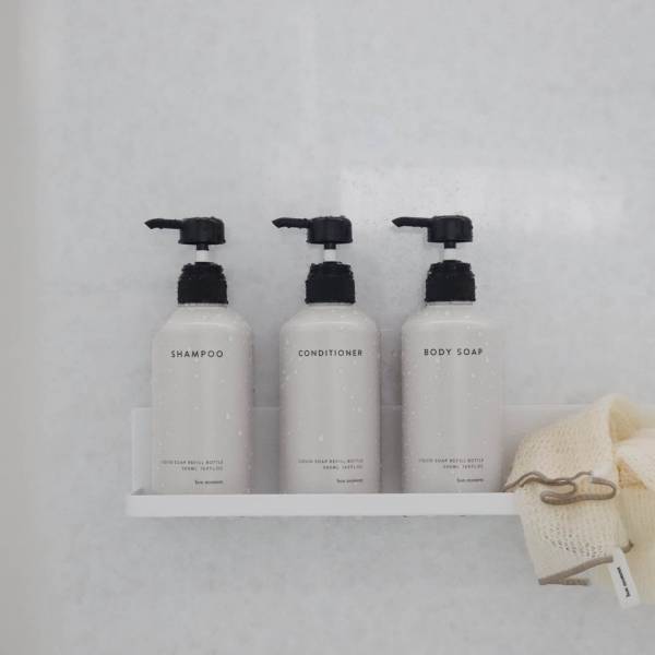 詰め替えボトルで景観を美しく。「詰め替えソープディスペンサー」インスタグラマーさんの使い方[PR]