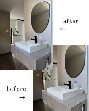 詰め替えボトルで景観を美しく。「詰め替えソープディスペンサー」インスタグラマーさんの使い方[PR]