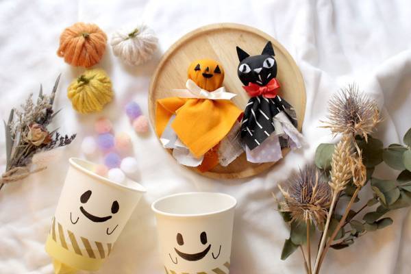 【ありきたりな日常を楽しむためのヒント】簡単プチ工作！小さなハロウィン飾り[PR]