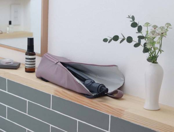 累計12,500個突破！身支度がスムーズになる bon moment 耐熱ヘアアイロンポーチに、本店限定「くすみピンクカラー」登場[PR]