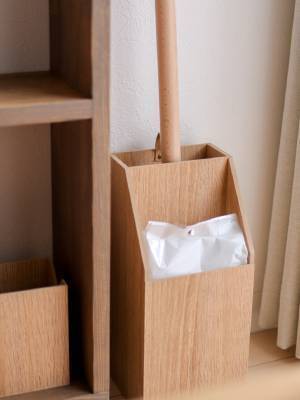 秋冬のプチ模様替えにも◎「やさしい木目調シリーズ」で、お部屋の日用品もぬくもりカラーに切り替えよう【インスタグラマーさんのもの選び】[PR]