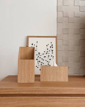 秋冬のプチ模様替えにも◎「やさしい木目調シリーズ」で、お部屋の日用品もぬくもりカラーに切り替えよう【インスタグラマーさんのもの選び】[PR]