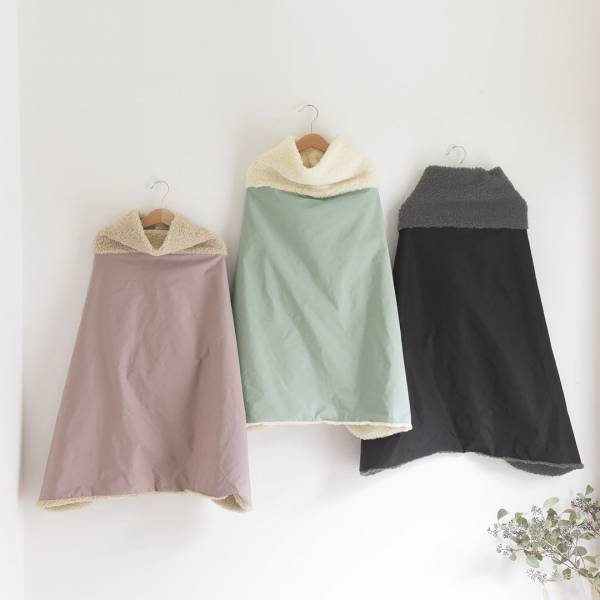 自転車送迎キッズの防寒対策　体も首も耳もポカポカに！