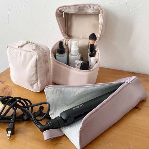 【待望の限定カラー】熱々のまま収納できる「耐熱ヘアアイロンポーチ」スタッフ使用レポ[PR]