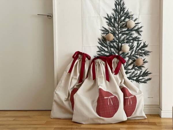 イベント好きママのクリスマス企画！お菓子プレゼントはクッカヤプーの巾着に詰めよう。[PR]