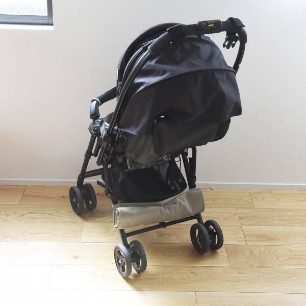 ベビーカーに買い物カゴが置ける！ママたち絶賛「クッカヤプー　ハンギングバッグ」