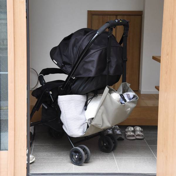 ベビーカーに買い物カゴが置ける！ママたち絶賛「クッカヤプー　ハンギングバッグ」
