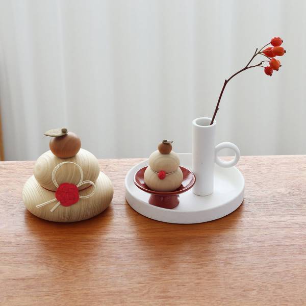 伝統とモダンどっちもいいなと思えるお正月飾り。水引しめ縄、ミニ門松、木の鏡餅・・・お正月インテリア雑貨６選[PR]